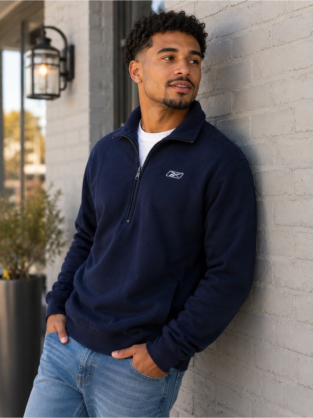 Reebok Quarter Zip Pullover XX-Large